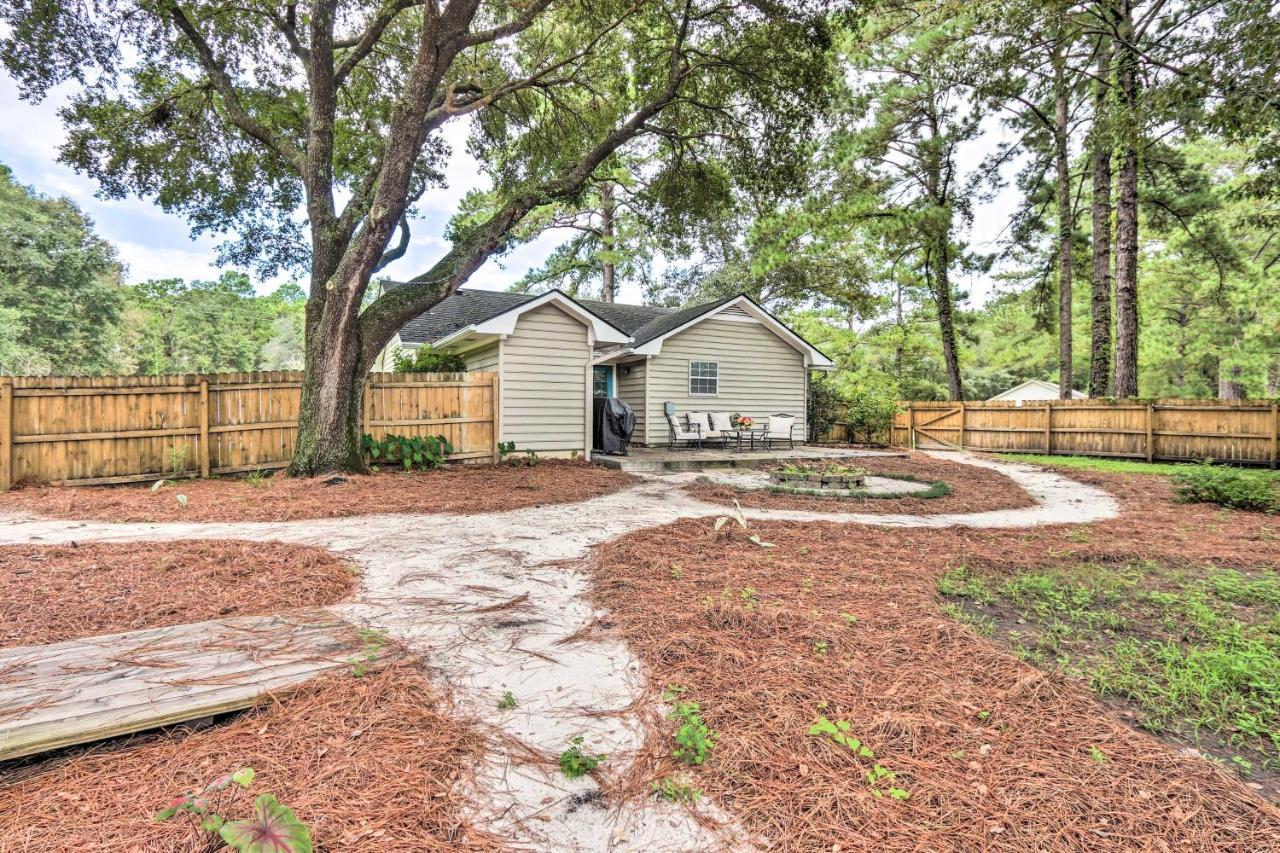 Peaceful Beaufort Home With Front Porch And Grill Dış mekan fotoğraf